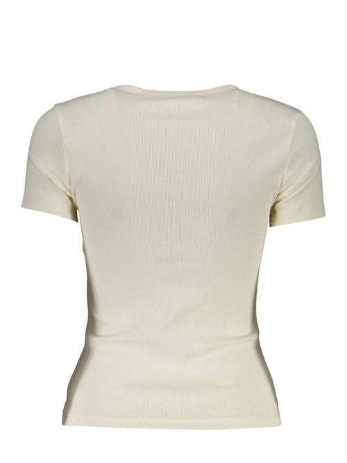 T-shirt donna ecru in cotone Tommy Jeans | DW0DW20463YBL